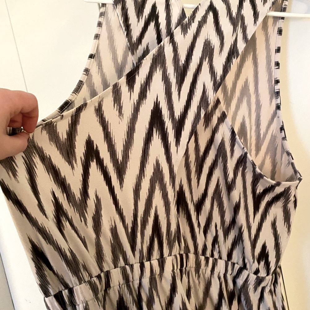 EUC Banana Republic cross back midi dress - XL - Picture 6 of 7